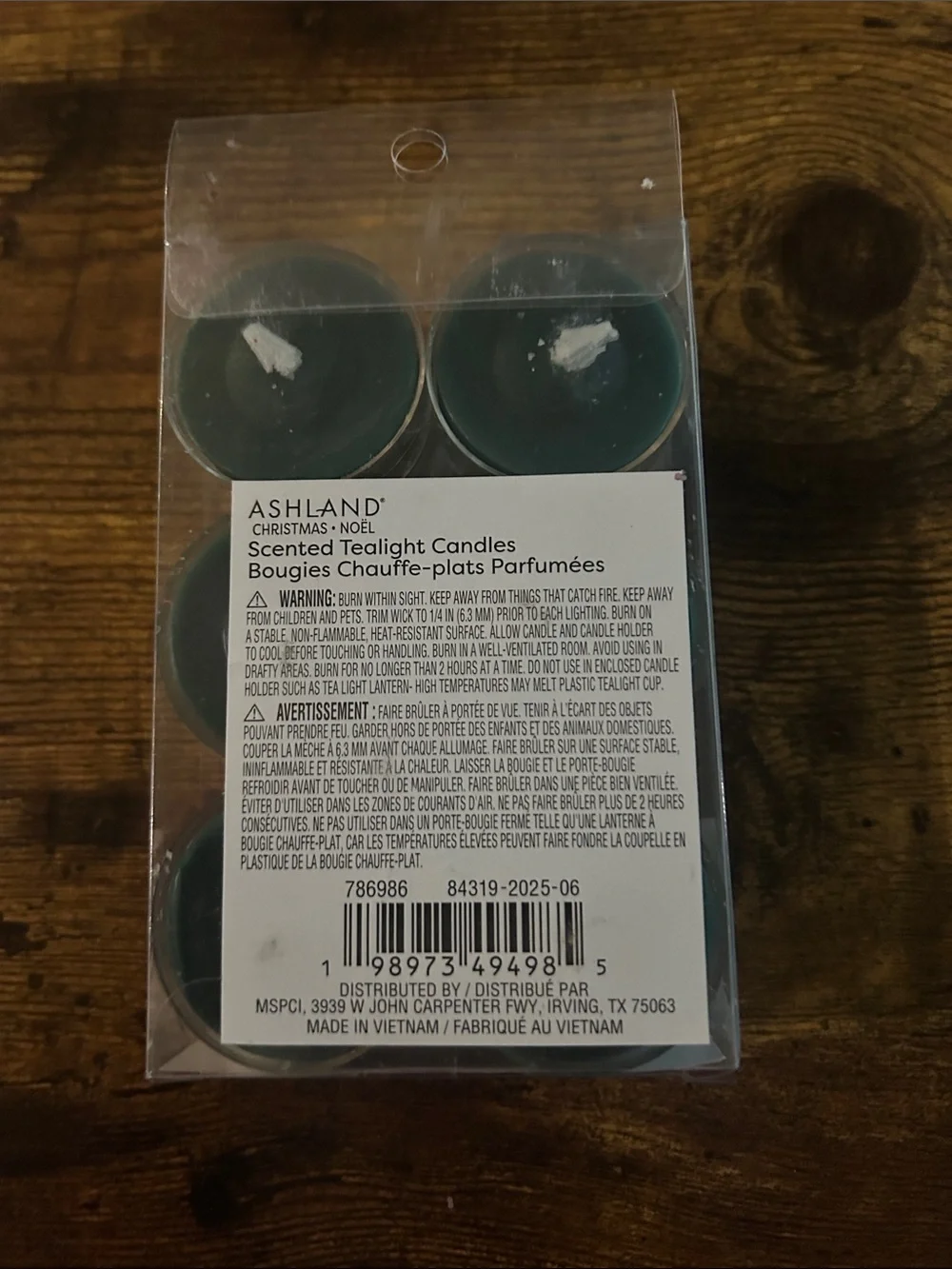 Ashland Balsam Forest Scented Tealight Candles - Green (12-Pack)